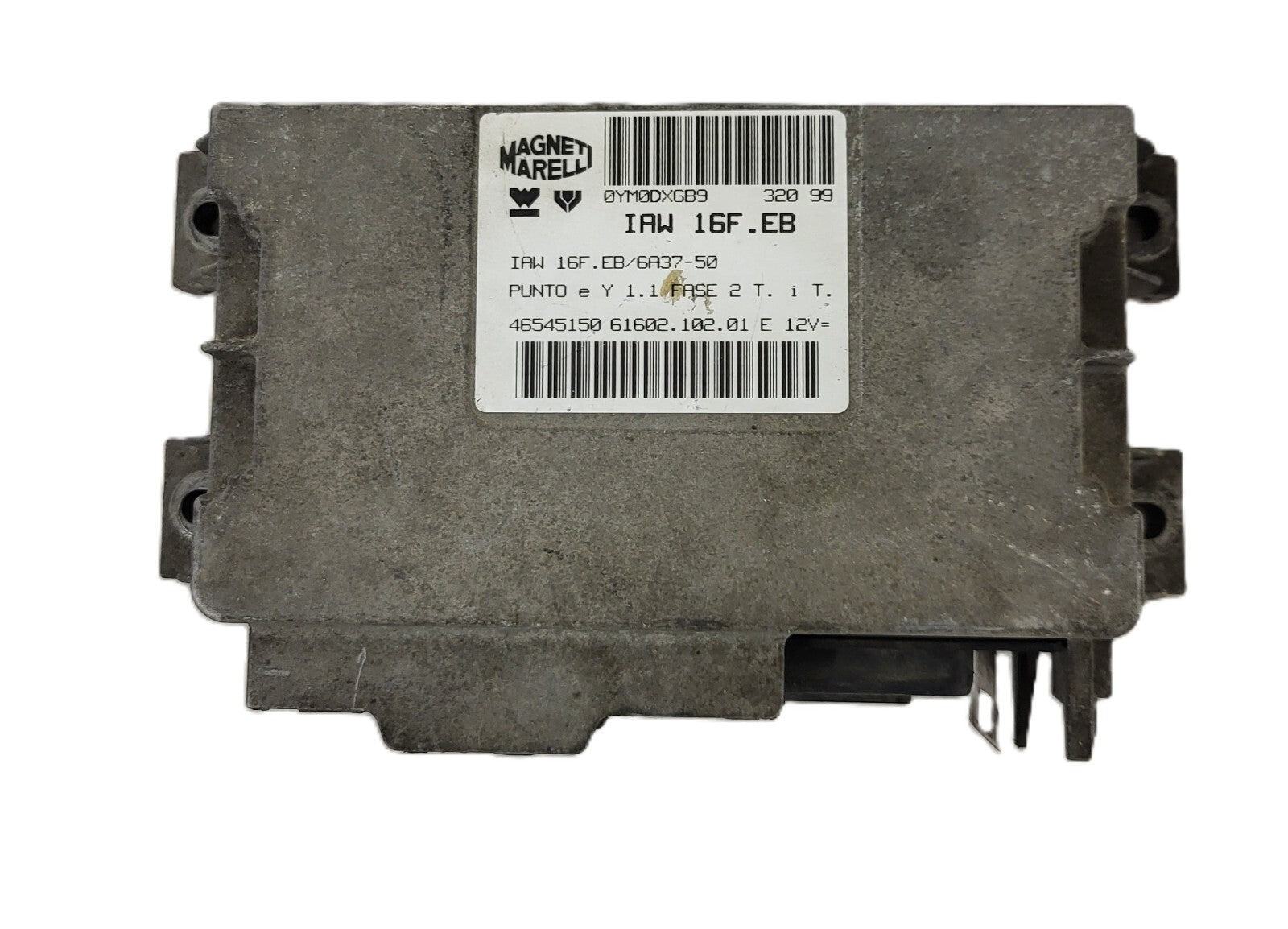 FIAT PUNTO LANCIA Y ECU / IAW 16F.EB / 46545150 / 61602.102.01 / MAGNETI MARELLI