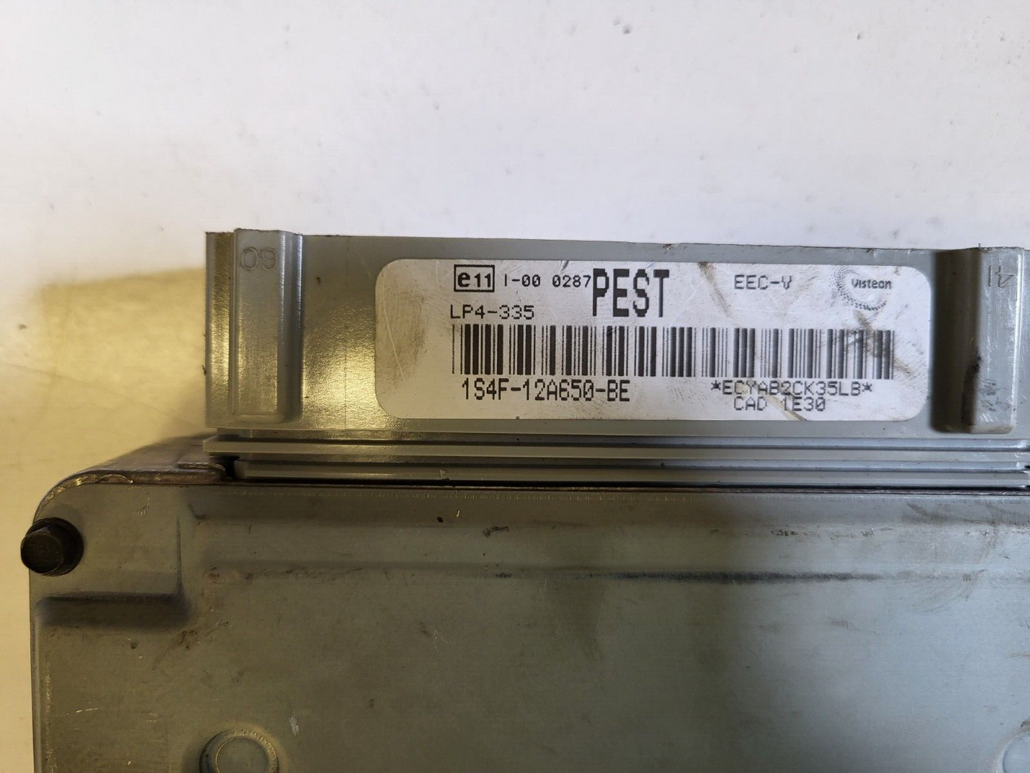 FORD ECU /  1S4F-12A650-BE / 1S4F12A650BE / PEST / VISTEON