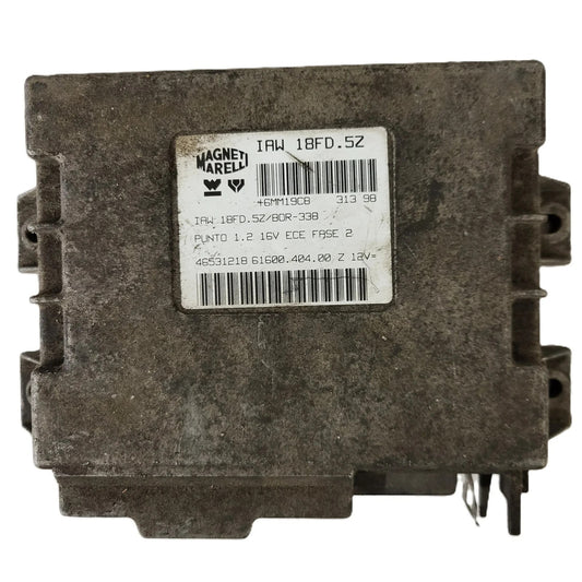 Fiat Punto 1.2 16V ECU / IAW 18FD.5Z / 46531218 / 61600.404.00 / MAGNETI MARELLI