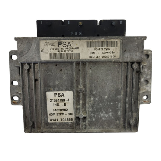 RENAULT ECU / 21584799-4 / 9654528280 / 9642222380 / S2PM-380 / SAGEM 