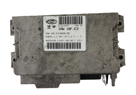 Fiat Punto 1.2 ECU / 46524186 / IAW 16F.E3 / 61602.106.00 / MAGNETI MARELLI