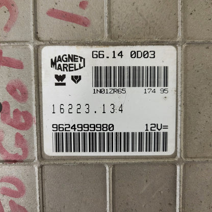 PEUGEOT 306 1.4 ECU / G6.14 0D03 / 9624999980 / MAGNETI MARELLI 