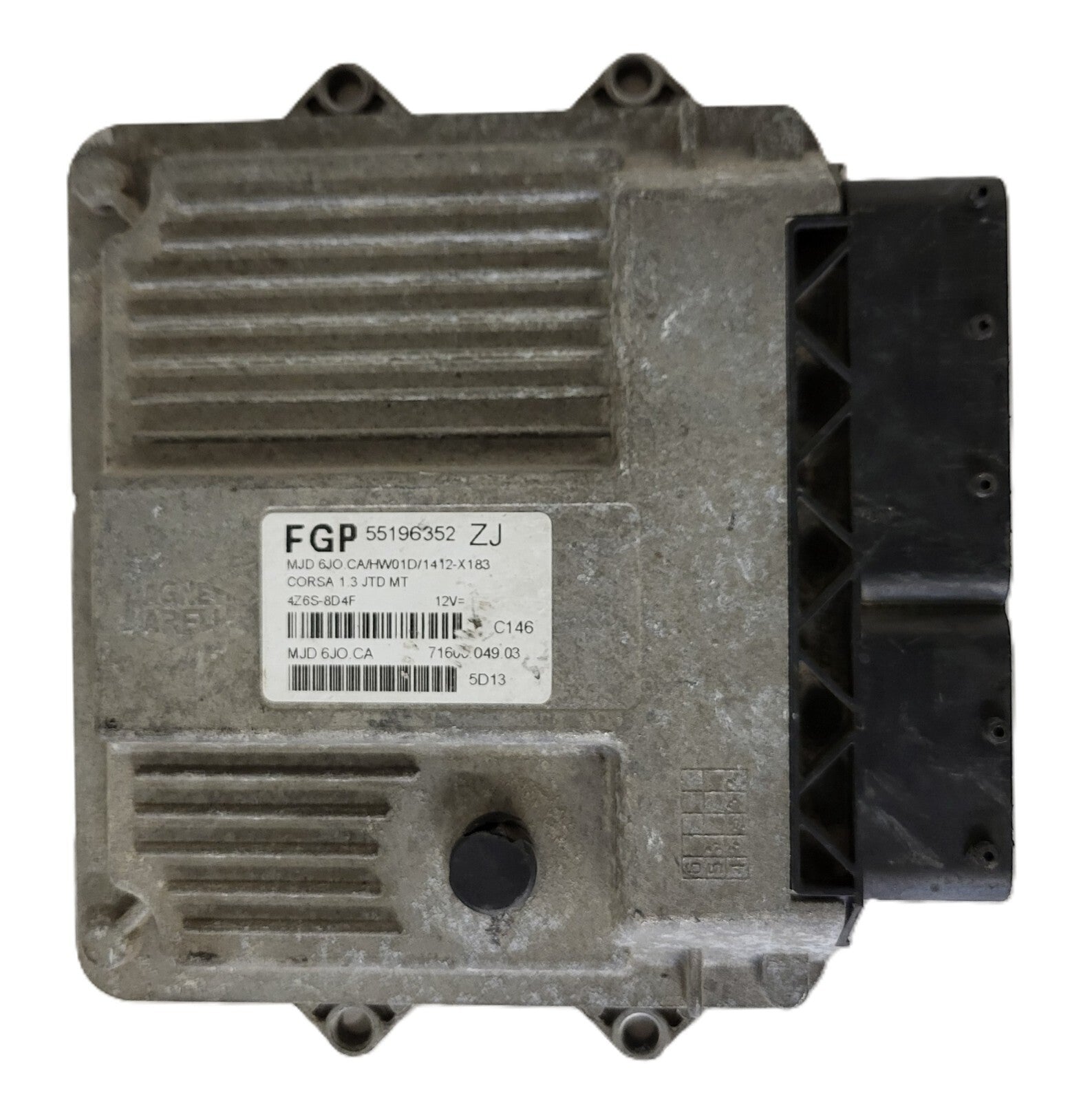 OPEL ECU / MJD 6JO.CA / 55196352 / HW01D / 71600.049.03 / MAGNETI MARELLI