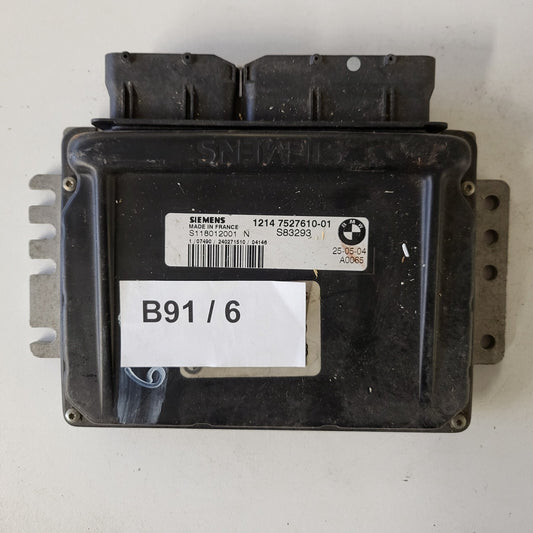 MINI COOPER 1.6 ECU / S118012001N / 1214752761001 / SIEMENS