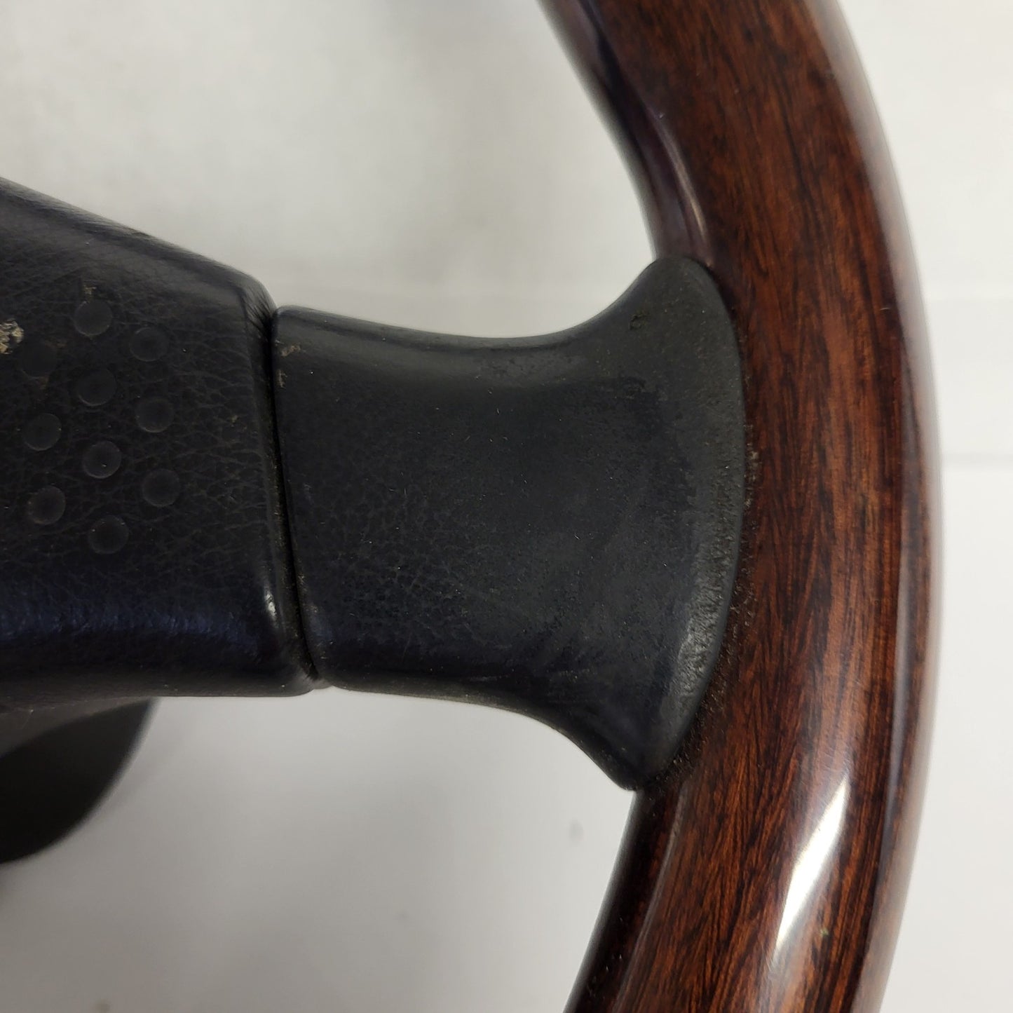 MOMO CLASSIC WOODEN STEERING WHEEL FOR OLD FIATS / PUNTO UNO BARCHETTA ETC EPOCA