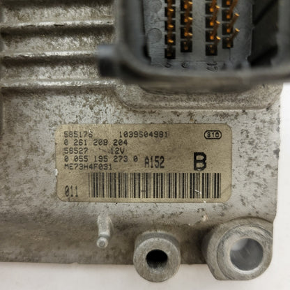 FIAT PUNTO ECU / 0261208204 / 00551952730 / 055195273 / BOSCH
