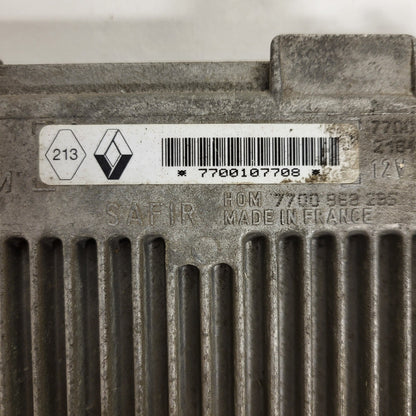 Renault Clio 1 1.2 ECU / 7700107708 / HOM 7700868295 / SAGEM 