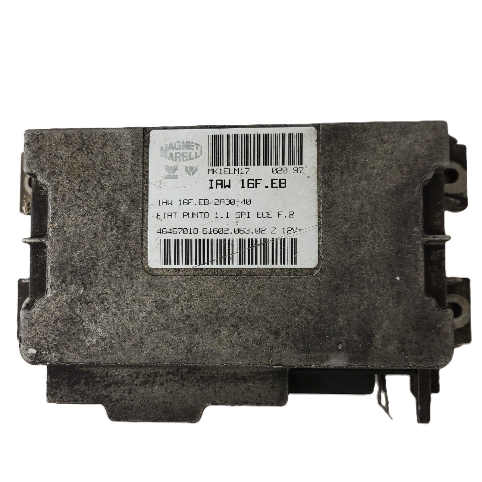 Fiat Punto 1.1 ECU / 46467018 / IAW 16F.EB / 61602.063.02 / MAGNETI MARELLI