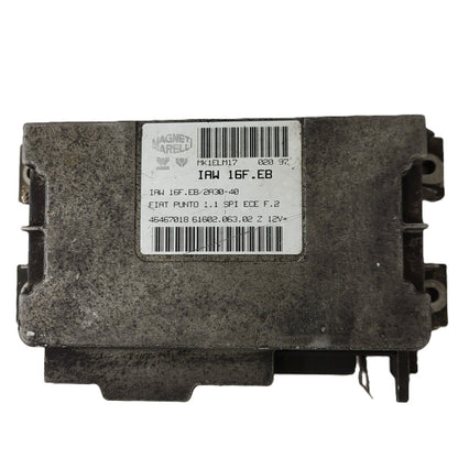 Fiat Punto 1.1 ECU / 46467018 / IAW 16F.EB / 61602.063.02 / MAGNETI MARELLI