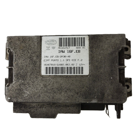 Fiat Punto 1.1 ECU / 46467018 / IAW 16F.EB / 61602.063.02 / MAGNETI MARELLI