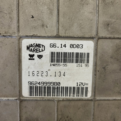 PEUGEOT 306 1.4 ECU / G6.14 0D03 / 9624999980 / MAGNETI MARELLI 