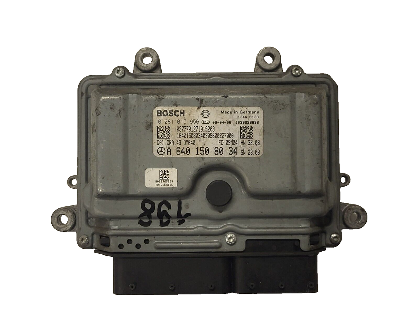MERCEDES W169 W245  ECU / 0281015956 / A6401508034 / BOSCH