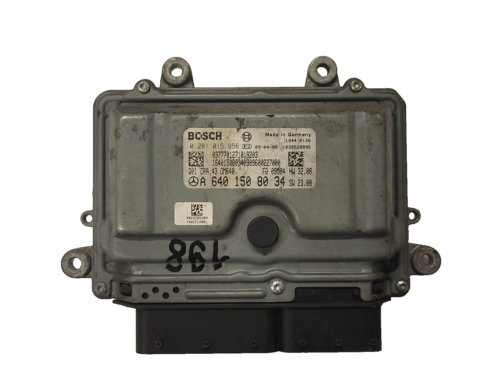 MERCEDES W169 W245  ECU / 0281015956 / A6401508034 / BOSCH