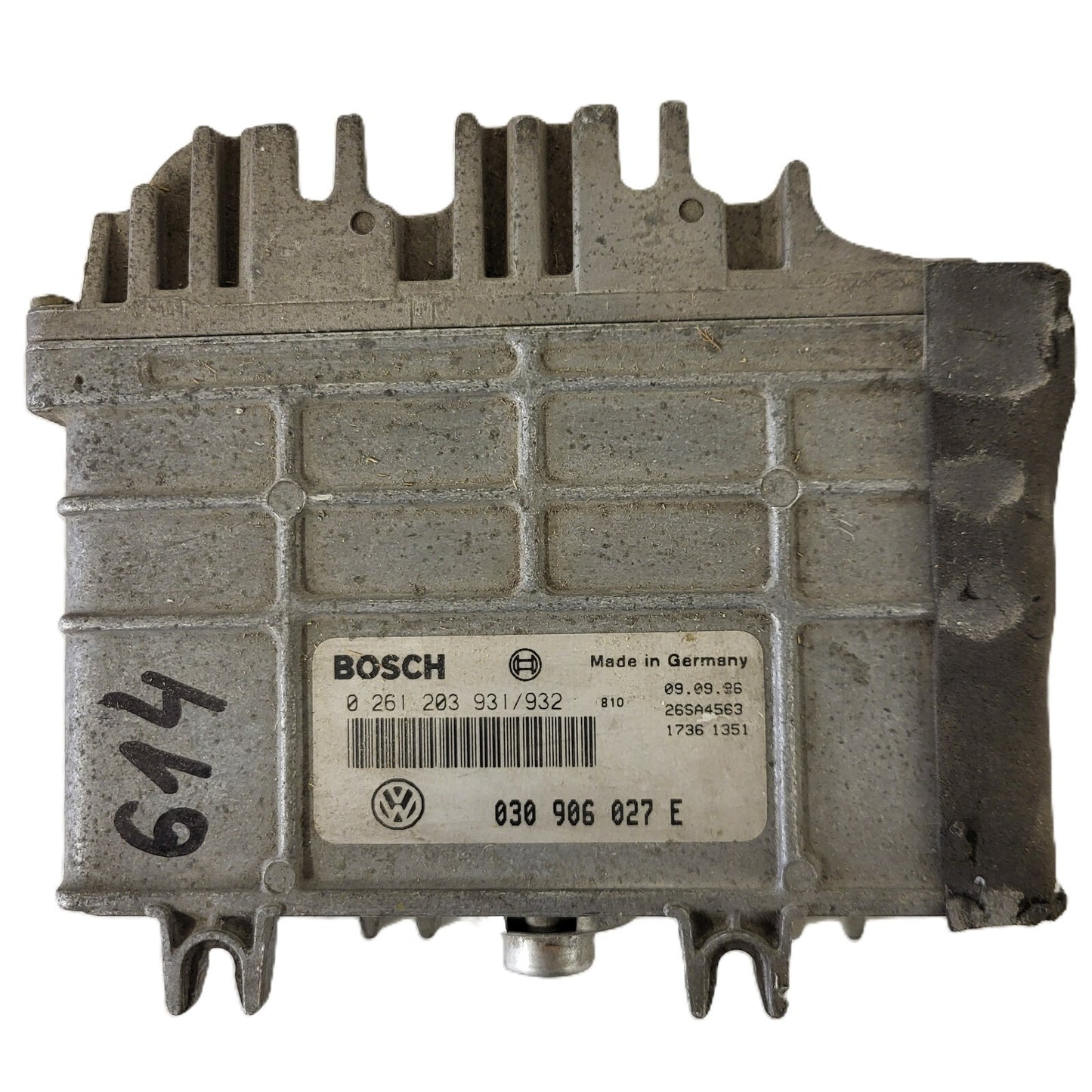 VW LUPO POLO AROSA ECU / 030906027E / 0261203931/932 / BOSCH