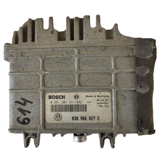 VW LUPO POLO AROSA ECU / 030906027E / 0261203931/932 / BOSCH