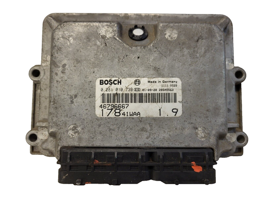 FIAT PALIO  ECU / 0281010739 / 46796667 / BOSCH