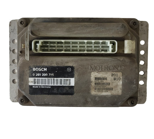 LANCIA Y10 ECU / 0261200716 / 7778785 / 00077787850 / BOSCH