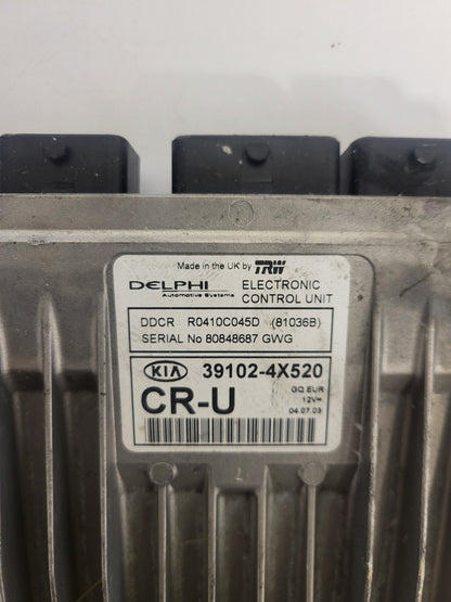 KIA CARNIVAL ECU / 39102-4x520 / CR-U / R0410C045D / DELPHI