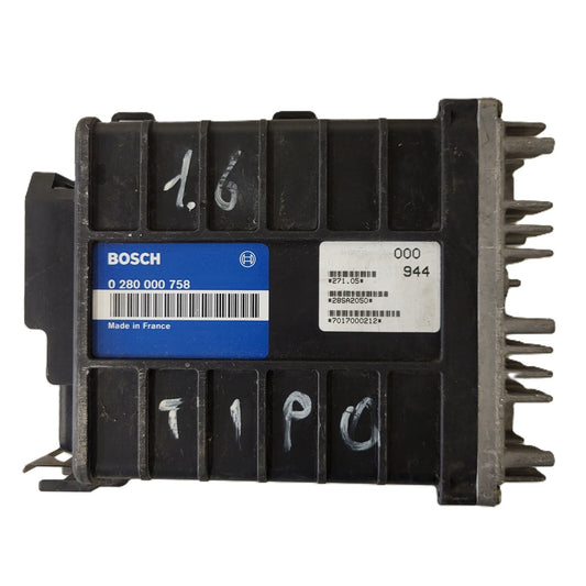 FIAT TIPO TEMPRA LANCIA DEDRA ECU / 0280000758 / BOSCH