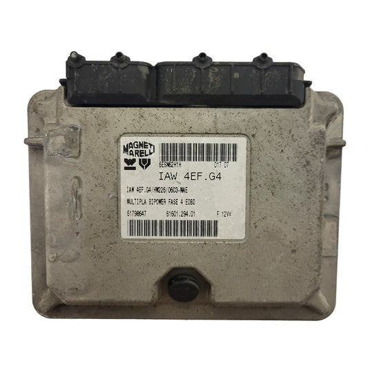FIAT MULTIPLA ECU IAW 4EF.G4 / 51798647 / 61601.294.01 / HW226 / MAGNETI MARELLI