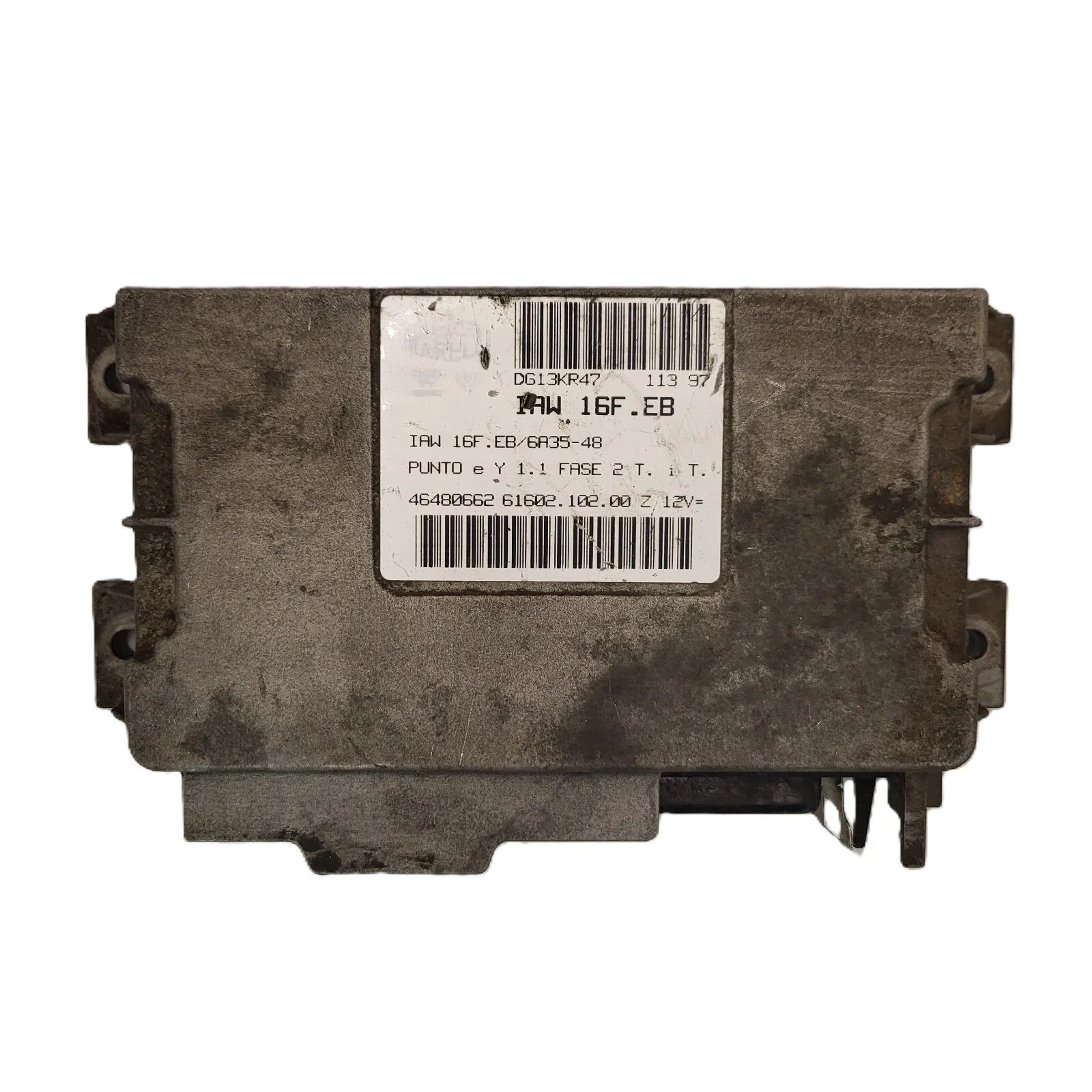 FIAT PUNTO LANCIA Y 1.1 ECU / IAW 16F.EB / 46480662 / IAW16F.EB / MAGNETI MAREL