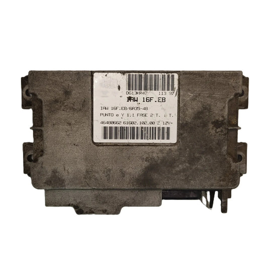 FIAT PUNTO LANCIA Y 1.1 ECU / IAW 16F.EB / 46480662 / IAW16F.EB / MAGNETI MAREL