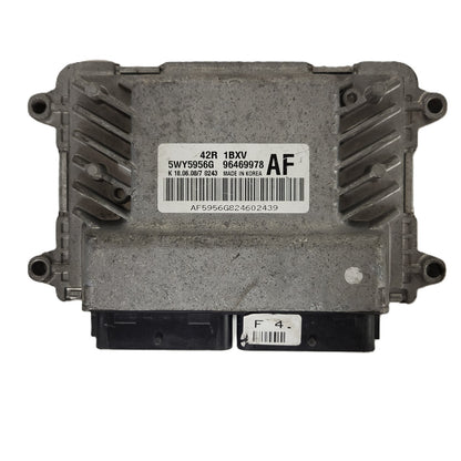 CHEVROLET AVEO ECU / 5WY5956G / 96469978 / 1BXV 