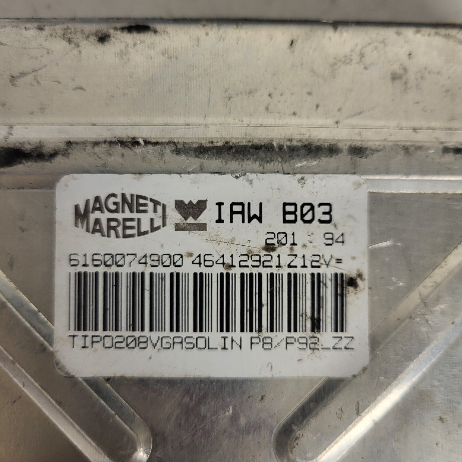 FIAT TIPO 2.0 8V ECU / IAW B03 / 46412921 / 6160074900 / MAGNETI MARELLI