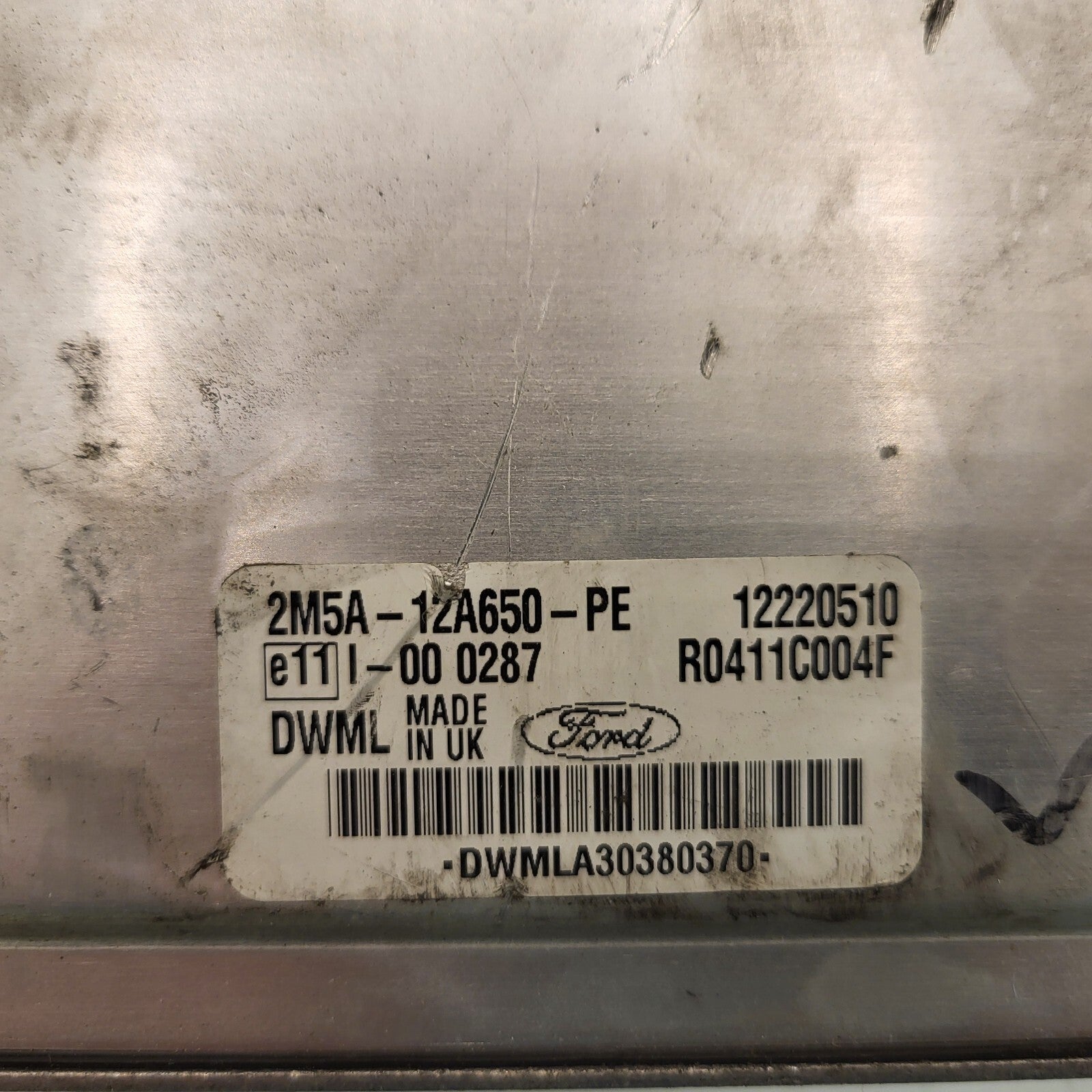 FORD FOCUS ECU / 2M5A-12A650-PE / DWML / R0411C004F / 2M5A12A650PE / DELPHI