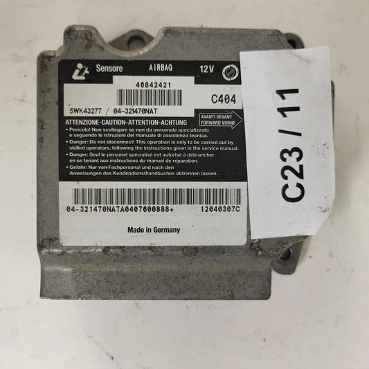 ALFA ROMEO 147 AIRBAG ECU / 46842421 / 5WK43277