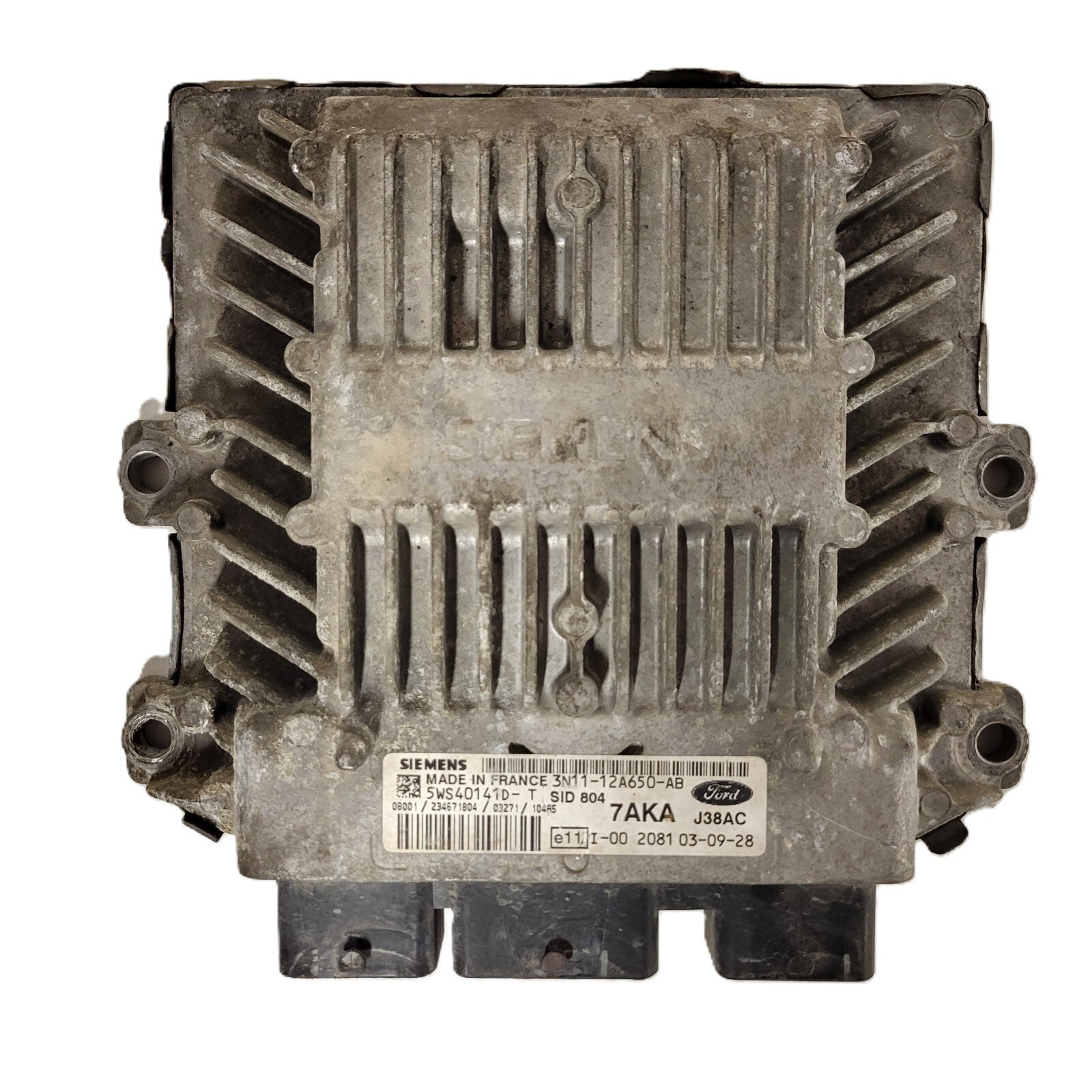 ECU / 3N11-12A650-AB / 5WS40141D-T / SID804 / J38AC /7AKA / SIEMENS