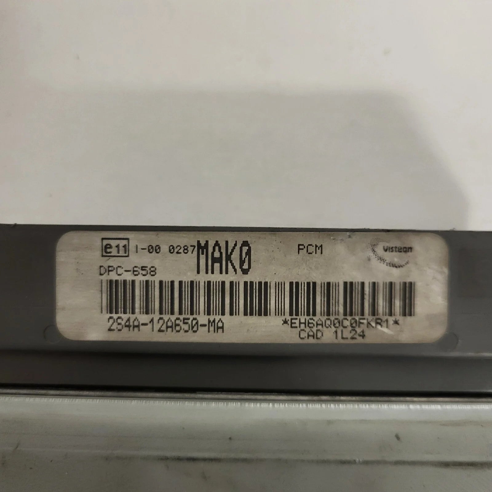 Ford ECU / 2S4A-12A650-MA / 2S4A12A650MA / MAKO / DPC-658 / PCM / VISTEON
