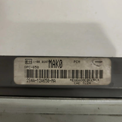Ford ECU / 2S4A-12A650-MA / 2S4A12A650MA / MAKO / DPC-658 / PCM / VISTEON