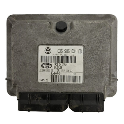 VW POLO ECU / 036906034DD / IAW 4MV.DD / 61600.663.02 / MAGNETI MARELLI