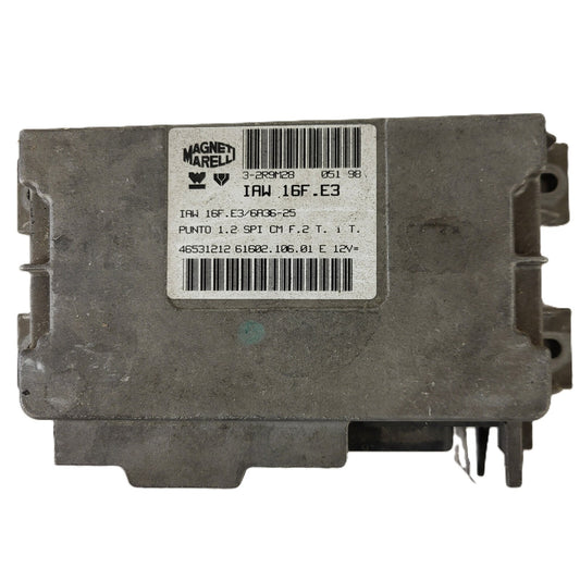 FIAT PUNTO 1.2 ECU / 16F.E3 / 46531212 / 61602.106.01 / MAGNETI MARELLI