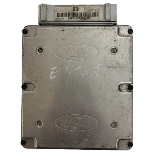 Ford Escort ECU / 92FB-12A650-CD / 2FCD / SMO-270 / EEC-IV