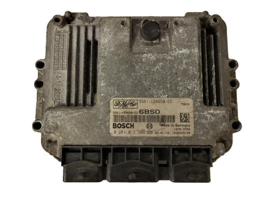 FORD FIESTA FUSION ECU / 5S61-12A650-ED / 6BSD / 0281012249 / BOSCH