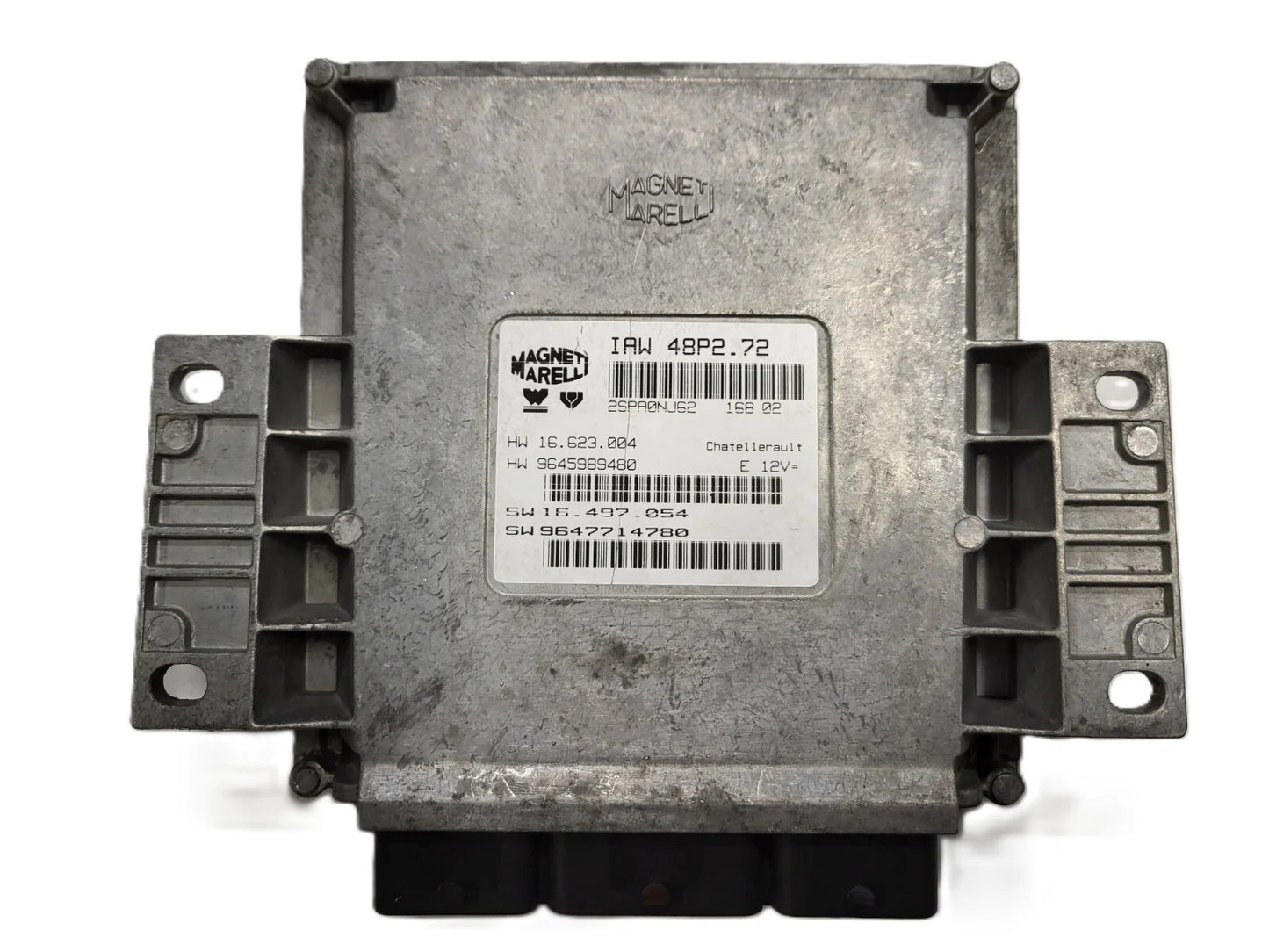 PEUGEOT CITROEN ECU / IAW 48P2.72 / SW 9647714780 / HW 9645989480 / MAGNETI MARE