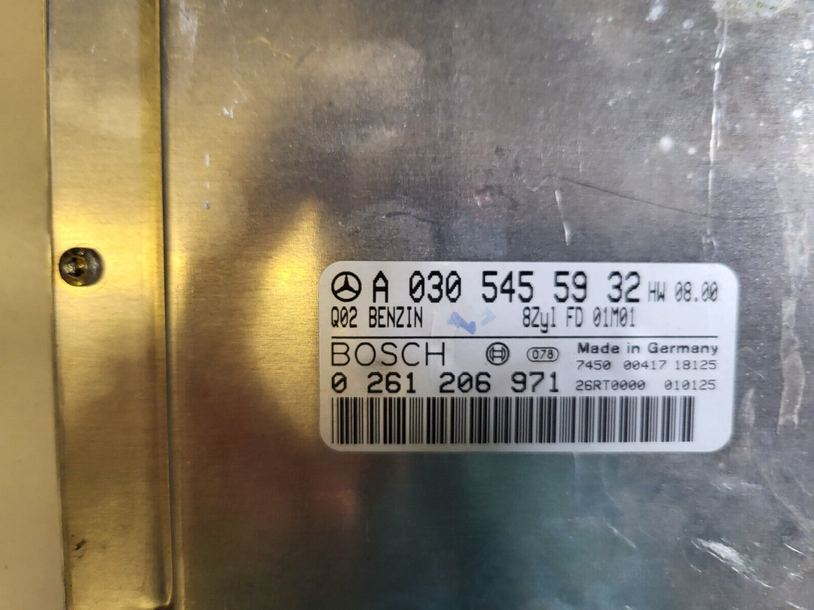 MERCEDES BENZ ECU / A0305455932 / 0261206971 / BOSCH