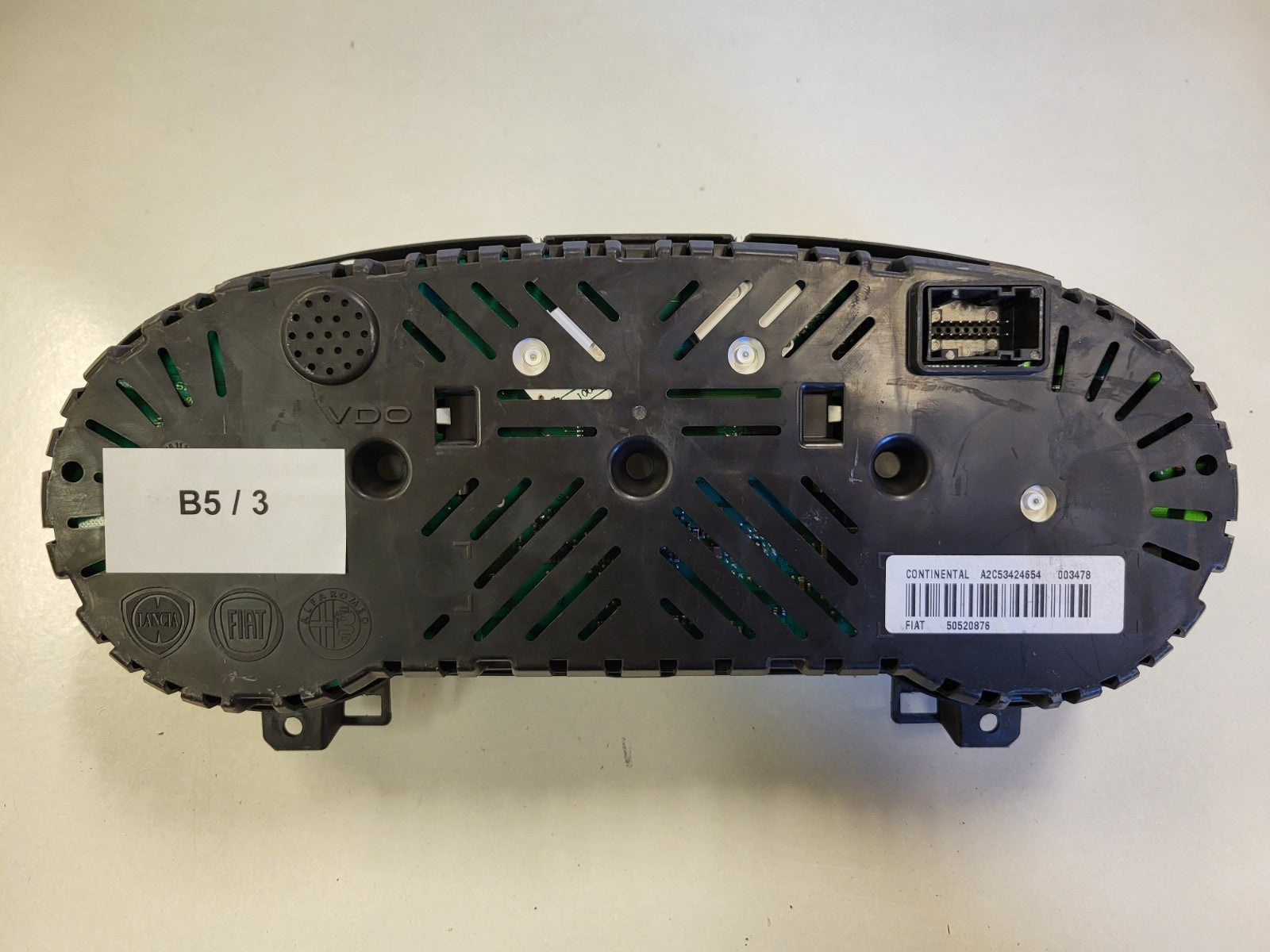 ALFA MITO BENZINA 50520876 QUADRO STRUMENTI CONTACHILOMETRI TACHIMETRO