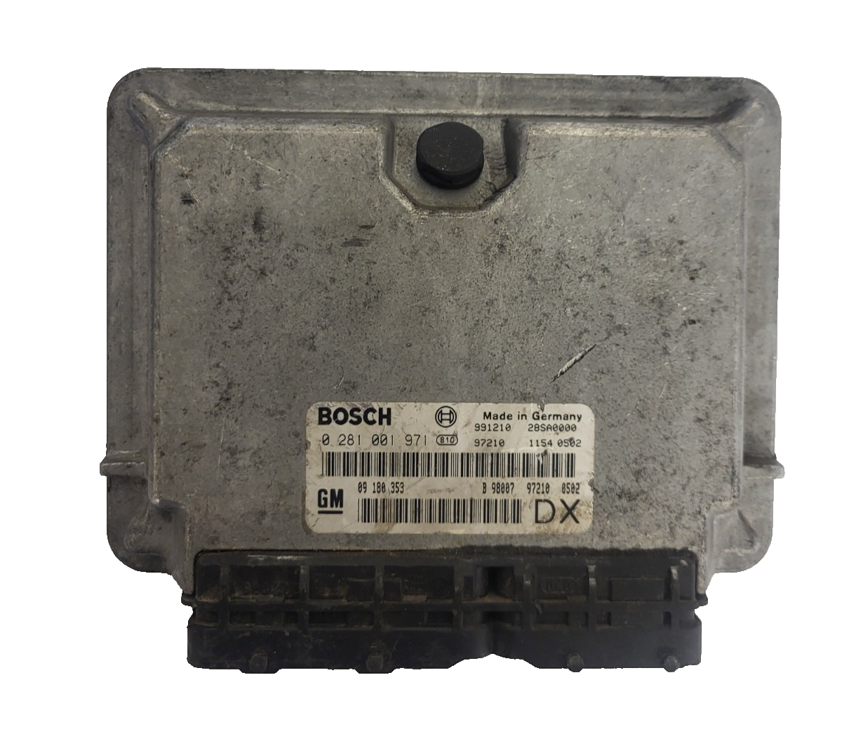 OPEL ASTRA G ECU / 0281001971 / 09180353 / DX / BOSCH