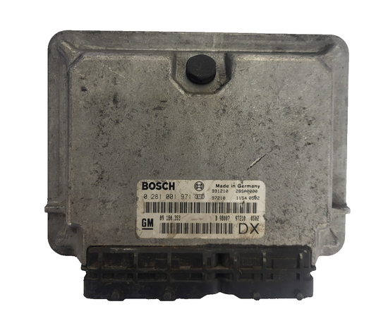 OPEL ASTRA G ECU / 0281001971 / 09180353 / DX / BOSCH