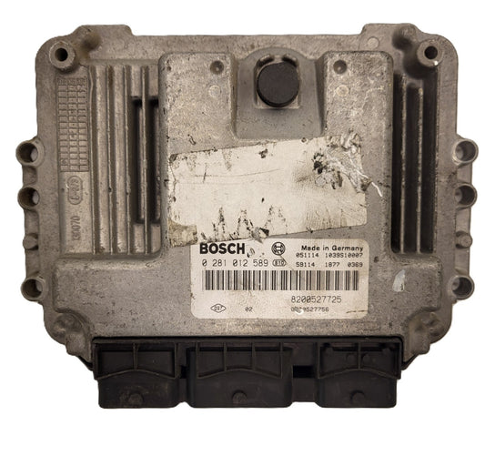 Renault ECU / 0281012589 / 8200527725 / 8200527756 / BOSCH