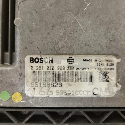 ALFA ROMERO 166 2.4 JTD ECU / 0281010989 / 55198829 / BOSCH