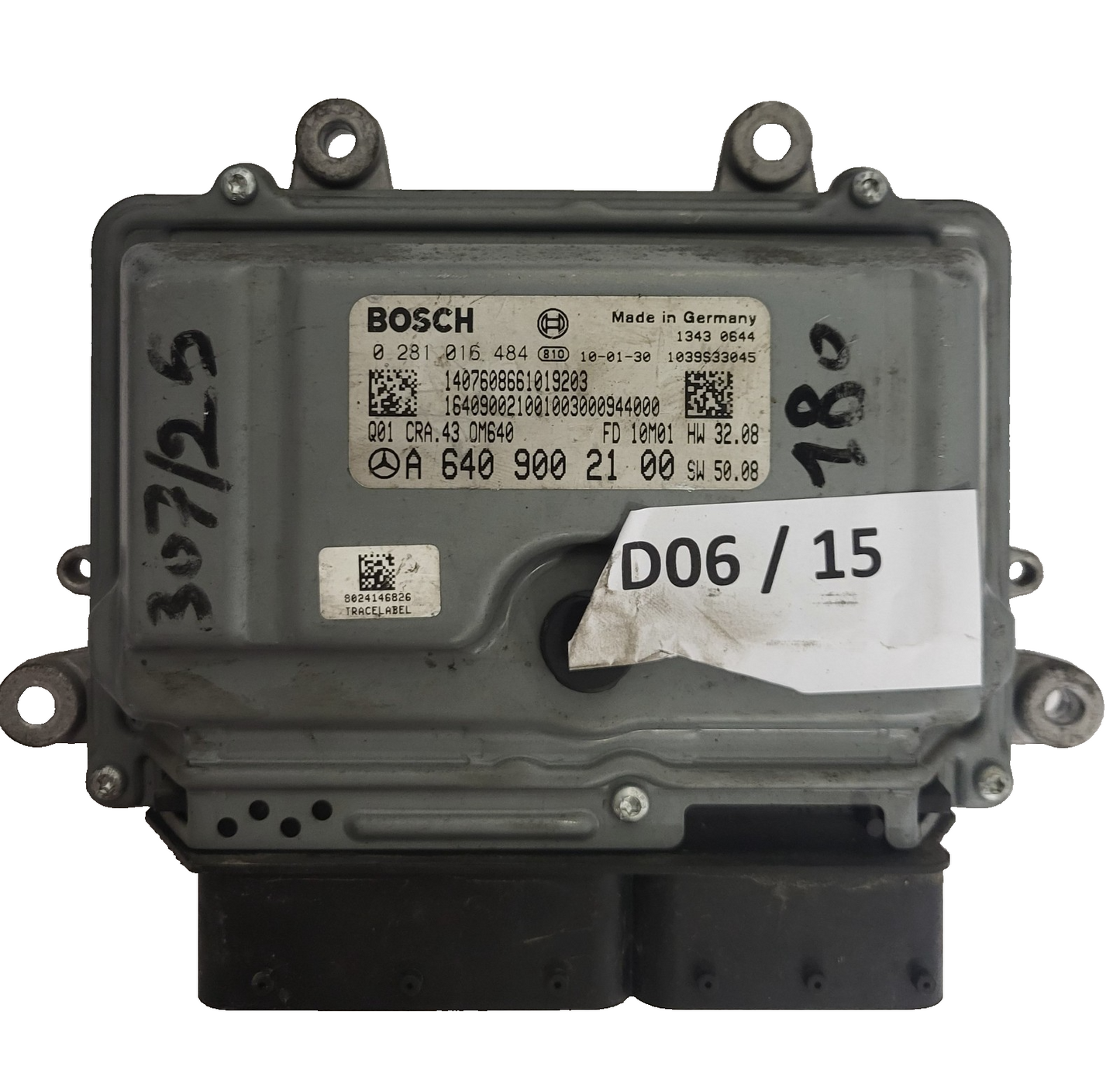 MERCEDES A W169 ECU / 0281016484 / A6409002100 / BOSCH
