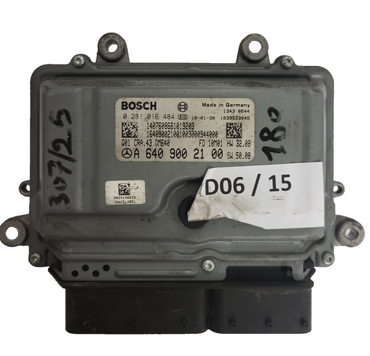 MERCEDES A W169 ECU / 0281016484 / A6409002100 / BOSCH