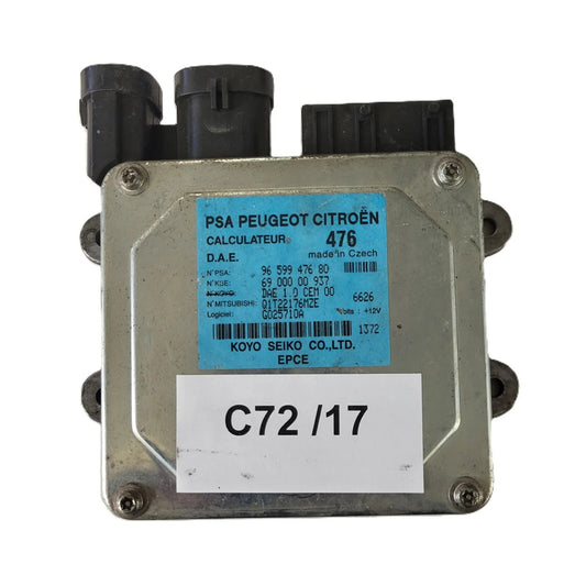 CITROEN C3 POWER STEERING MODULE ECU / 9659947680 / 6900000937 / KOYO