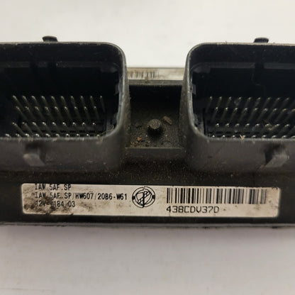 FIAT PANDA 2 ECU / IAW 5AF.SP / 55192636 / HW607 / 61601.071.02 / MAGNETI MARELL