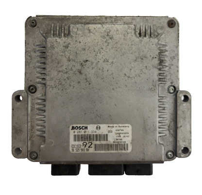Peugeot Citroen ECU / 0281011334/ 9652590380 / EDC15C2 / BOSCH