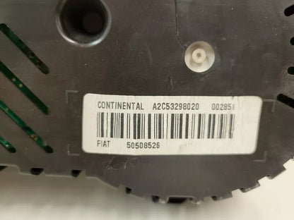 ALFA MITO BENZINA QUADRO STRUMENTI CONTACHILOMETRI  50508526
